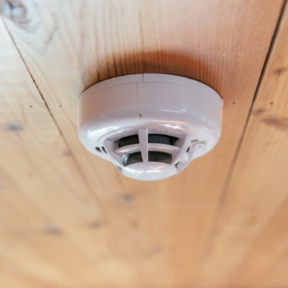 Las Vegas vivint connected fire alarm